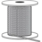 Hy-ko Prod 3 Aluminum Ball Chain, 100' (KBC197). Fixed Price $47.94.