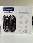 Smonet Fingerprint Smart Lock Electronic Keypad Deadbolt Keyless Entry Door. Fixed Price $76.56.