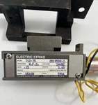 Folger Adam 712-75 Electric Strike N.f.s. Amps 15, 24VDC, US10B, Watts 3.60. Fixed Price $119.95.