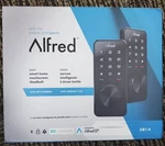 Alfred DB1-A Touchscreen Smart Door Lock With Bluetooth & Key Override Sealed. Fixed Price $46.99.