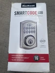 Kwikset Smartcode 913 Touchpad Electronic Deadbolt Open Distressed Box. Fixed Price $40.00.