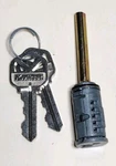 Kwikset Smartkey Deadbolt Cylinder Replacement 2 Keys - Silver/nickel 83373. Fixed Price $21.00.