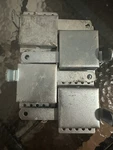 Heavy Duty Garage Door Slide Galvanized Steel Inside Deadlock 3 Pack. Fixed Price $15.00.