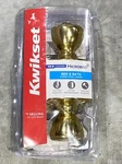Kwikset Door Knob 93001-870 Bed And Bath Privacy Polished Brass New. Fixed Price $14.95.