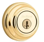 Kwikset 980 3 Smt Cp K4 V1 Polished Brass Single Cylinder Deadbolt Round. Fixed Price $25.00.