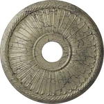 Ekena Millwork CM20BE1CSC Berkshire Ceiling Medallion Castle Stone Crackle. Fixed Price $189.50.