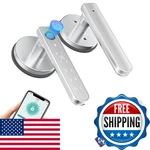 Gavdhe Smart Fingerprint Door Lock Keyless Biometric Knob With Keypad App. Fixed Price $77.11.
