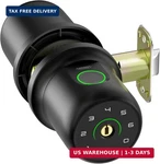 Thorbolt G1 Fingerprint Door Knob With Keypad Biometric Auto-lock. Fixed Price $58.48.