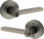 New Kwikset Halifax Entry Door Handle With Lock Key 740HFL / 97402-810. Fixed Price $40.00.