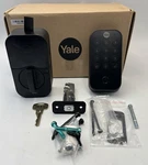 Yale Security Assure Lock 2 Deadbolt, Keyed Keypad (black Suede) (read). Fixed Price $26.41.