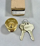 Baldwin Estate 8323 Gramercy 1-1/4" Keyway Traditional Mortise Single Cylinder. Fixed Price $52.52.