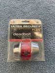 Ultra Security Deadbolt, Exterior Key-locking. Fixed Price $9.00.