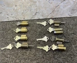8 X Schlage Cylinders With Key 79943 50. Fixed Price $89.30.