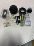 Baldwin DCCRD190S Smartkey Double Cylinder Entry Deadbolt - Satin Black. Fixed Price $85.99.