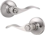 Modern Home Remodeling Satin Nickel Privacy Door Lever Lock For Bedroom Bathroom. Fixed Price $22.00.