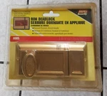 Rim Deadlock Single Cylinder #8005 Mag Security Hardware. New Worn Pack. Fixed Price $19.49.