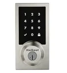 Kwikset 916CNTZW500-15 Electronic Keyless Entry Deadbolt Satin Nickel Touchscree. Fixed Price $199.99.