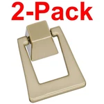 Amerock 2-PACK Blackrock Inch C/c Ring Cabinet Pull, Golden Champagne. Fixed Price $5.99.