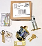 Schlage B60N 605 Single Cylinder Deadbolt Strike Bright Brass Finish 23-105. Fixed Price $48.88.