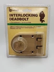Belwith Interlocking Deadbolt 5 Pin Cylinder Keyed Outside- New. Fixed Price $15.00.