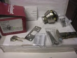 Kwikset 97800-192 Single Cylinder Deadbolt Satin Nickel Free Priority Ship. Fixed Price $24.49.