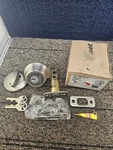 Kwikset 96600-575: Satin Nickel Single Cylinder Deadbolt Smartkey Security. Fixed Price $18.00.