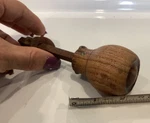Rare Unique Collectible Antique Wood Door Knob With Spindle Salvage Restoration. Fixed Price $24.99.