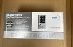 Electronic Touchpad Deadbolt Lock Satin Nickel Finish By Shield Security 131360. Fixed Price $19.99.