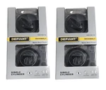 2-PACK Defiant Matte Black Single Cylinder Deadbolt. Fixed Price $28.99.