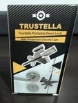 Trustella Portable Door Lock Stainless Steel W/ Silicone Caps For Home & Travel. Fixed Price $15.00.
