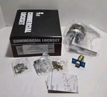 New Tell Grade Commercial Passage Door Knob Lever LC2675STR US26D #CL102576. Fixed Price $20.00.
