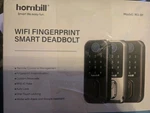 Wi-fi Smart Deadbolt Keyless Entry 9-IN-1 Hornbill Lock Front Door Silver. Fixed Price $59.00.