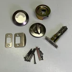 Kwikset One Sided Deadbolt 15 Rcal 2 3/8" Backset Satin Nickel 96670-016. Fixed Price $21.28.