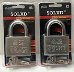 New Solxd Heavy Duty Brass Security Lock Iso -9002 Certified 2-PACK (R16). Fixed Price $20.95.