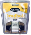 Gatehouse Kwikset Co Deadbolt Keyed 2 Side Fits Doors Easy Installation New. Fixed Price $15.00.