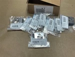 8X Lot Kwikset Square Deadbolt Strike Full Lip 84638-002 Bright Chrome Finis 26D. Fixed Price $24.99.