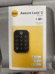 Yale Assure Lock 2 Touch Keypad Smart Black Suede Wi-fi Google Alexa Apple. Fixed Price $107.50.