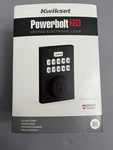 Kwikset Powerbolt Electronic Keypad Deadbolt Lock Matte Black 992500-006 New. Fixed Price $37.95.