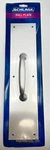 Lot Of Schlage 3.5 X Pull Plate Satin Aluminum Finish C83115PA28. Fixed Price $17.99.