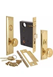 Marks Metro 91A-RH Hardware Mortise Lock Set Golden Right Hand Brass Plates. Fixed Price $84.99.