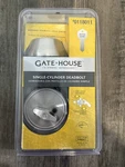 Gate House Single-cylinder Deadbolt Satin Nickel Finish 0118011. Fixed Price $19.87.