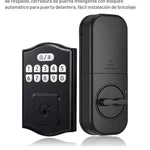 Ruikang Power 200 Keyless Electronic Keypad Door Lock Matte Black. Fixed Price $40.10.