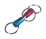 Hillman 711077 Metal Pink/blue Glemson Valet Key Chain In.. Fixed Price $8.96.