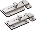 Door Bolts, 2 Pieces Stainless Steel Latch Sliding Lock, Surface Mounted. Fixed Price $12.55.