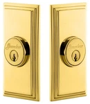 Grandeur Carcar Dblcyl 234 Carre Solid Brass Rose Passage Door -. Fixed Price $253.50.