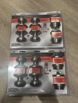 Lot Of 2 Defiant Keyed Entry Door Knobs & Single Deadbolt Locks Combo Set. Fixed Price $49.99.