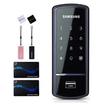 Express Samsung SHS-1321 Digital Door Rim Lock + 6 Keytags English Manual. Fixed Price $139.99.