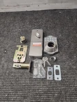 Amazon Basics Traditional Electronic Keypad Deadbolt Door Lock - Satin Nickel. Fixed Price $20.00.