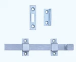 Tell DT100017 Solid Brass Satin Chrome Left/right Door Surface Bolt 8 X In.. Fixed Price $40.91.