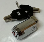 Storage Cylinder Lock With 3 Tubular Keys For Roll-up Door Unit Secure 19MM. Fixed Price $16.11.